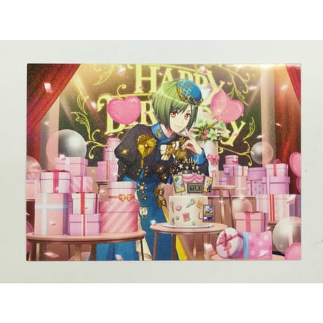 新品★A3★秋組【摂津万里】オンリーショップ★キラキラカード★特典★ブロマイド A3！☆アニメイトフェア特典 キラキラカード☆摂津万里2枚セット