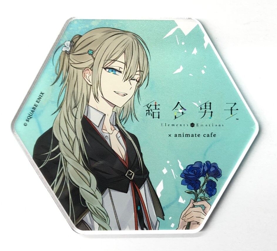 結合男子アニカフェ缶バッジ舎利弗 玖苑