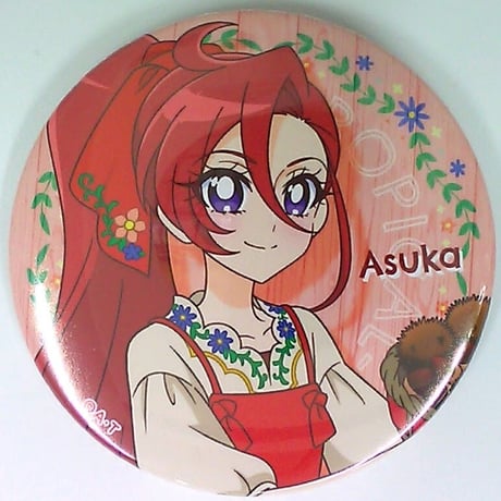 キュアフラミンゴ 滝沢あすか 缶バッジ Takizawa Asuka (Cure Flamingo) - Badge - Pretty Store
