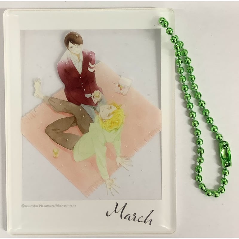 同級生 中村明日美子 アクリルキーホルダー 中村明日美子 『同級生』 「blanc」原画展 SNS風おでかけ