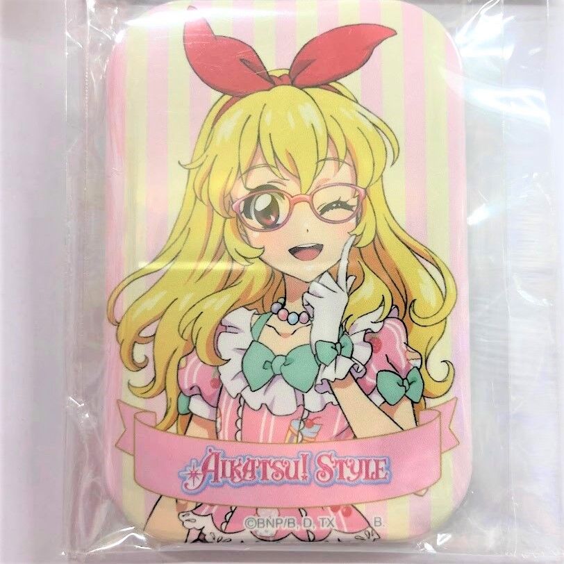 アイカツ！ 星宮いちご アイカツ！シリーズ スクエア缶バッジ | K