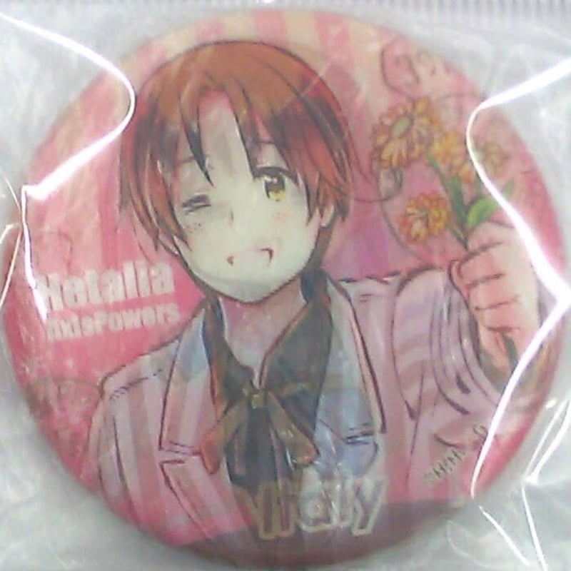 ヘタリア チェンジング缶バッジ イタリアだらけでヴェヴェーッだよ！ ちびたりあ アニメガ×ソフマップ池袋マルイ店 on X