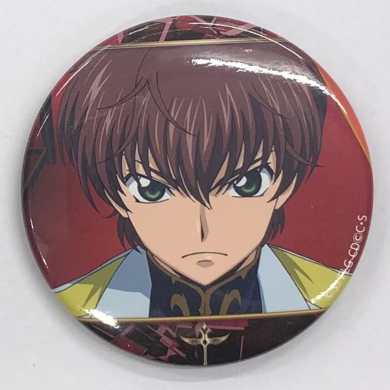 枢木スザク コードギアス 缶バッジ