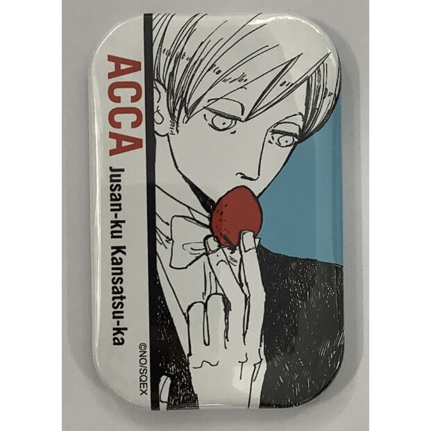 ACCA 缶バッジ スクエア ジーン オノ・ナツメ 『ACCA13区監察課』 ジーン スクエア缶バッジ | K