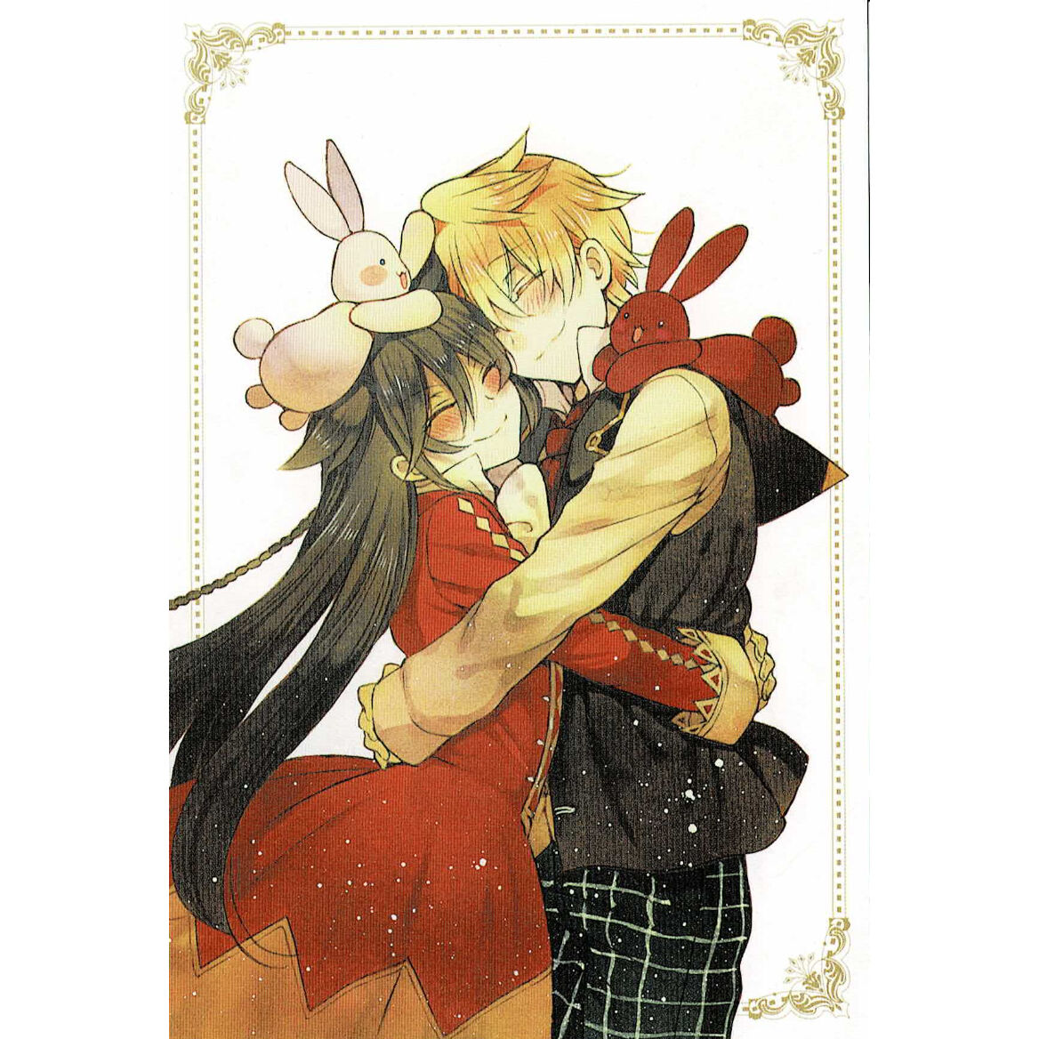 PandoraHearts パンドラハーツ 抱きつきポストカード 望月淳 『PandoraHearts』 抱きつきシリーズ ポストカード アリス オズ