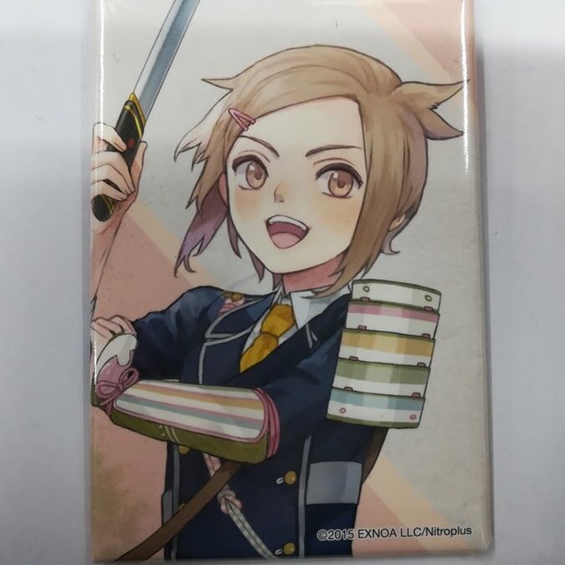 刀剣乱舞 包丁藤四郎 スクエア缶バッジ 戦闘 | K-BOOKS 池袋 2次元