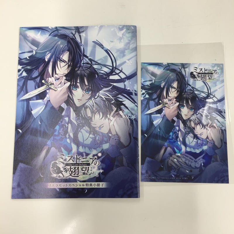ミストニアの翅望 特装版 ステラワース特典小冊子 CD ブロマイド ミストニアの翅望 ステラワース特典 小冊子 ブロマイド付き | K