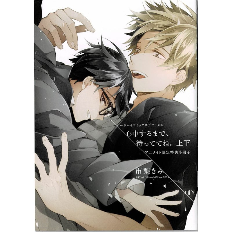市梨きみ『心中するまで、待っててね。 上下』 アニメイト特典 小冊子