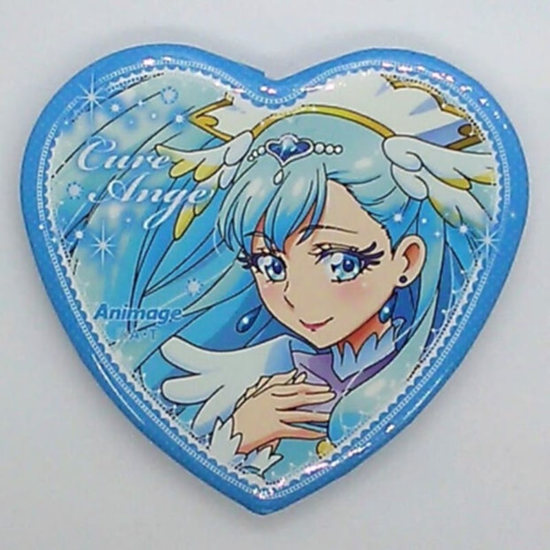 HUGっと!プリキュア　アニメージュ　2019年　応募者全員サービス　缶バッジ HUGっとプリキュア キュアアンジュ アニメージュ 応募者全員サービス