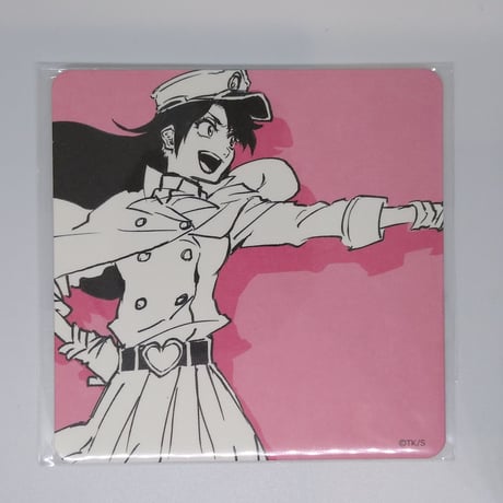 BLEACH バンビエッタ コースター 原画展 クリアシート Joshin BLEACH バンビエッタ コースター 原画展 クリアシート Joshin
