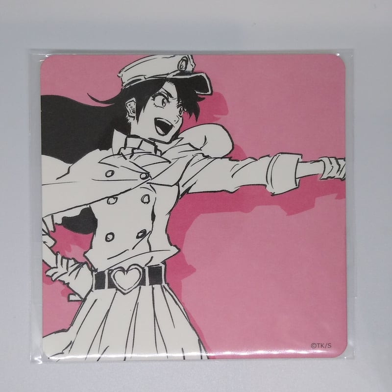 BLEACH バンビエッタ コースター 原画展 クリアシート Joshin BLEACH バンビエッタ・バスターバイン オリジナルイラスト