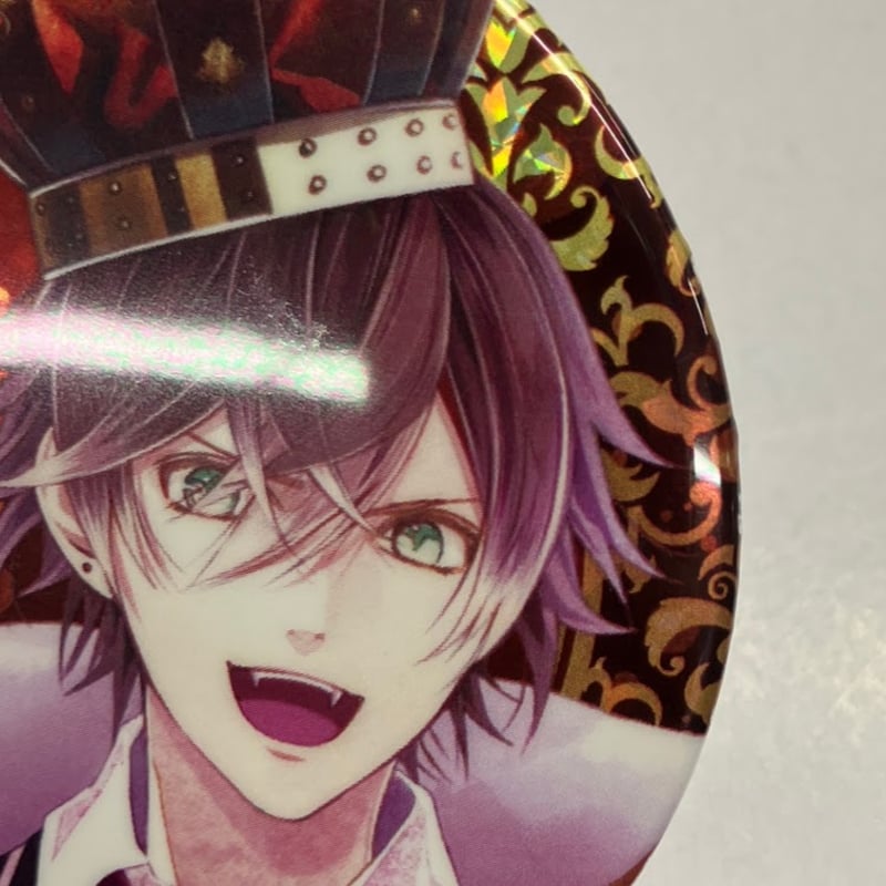 イタミ有】DIABOLIK LOVERS 逆巻アヤト 缶バッジ ホロ | K-BOOKS 池