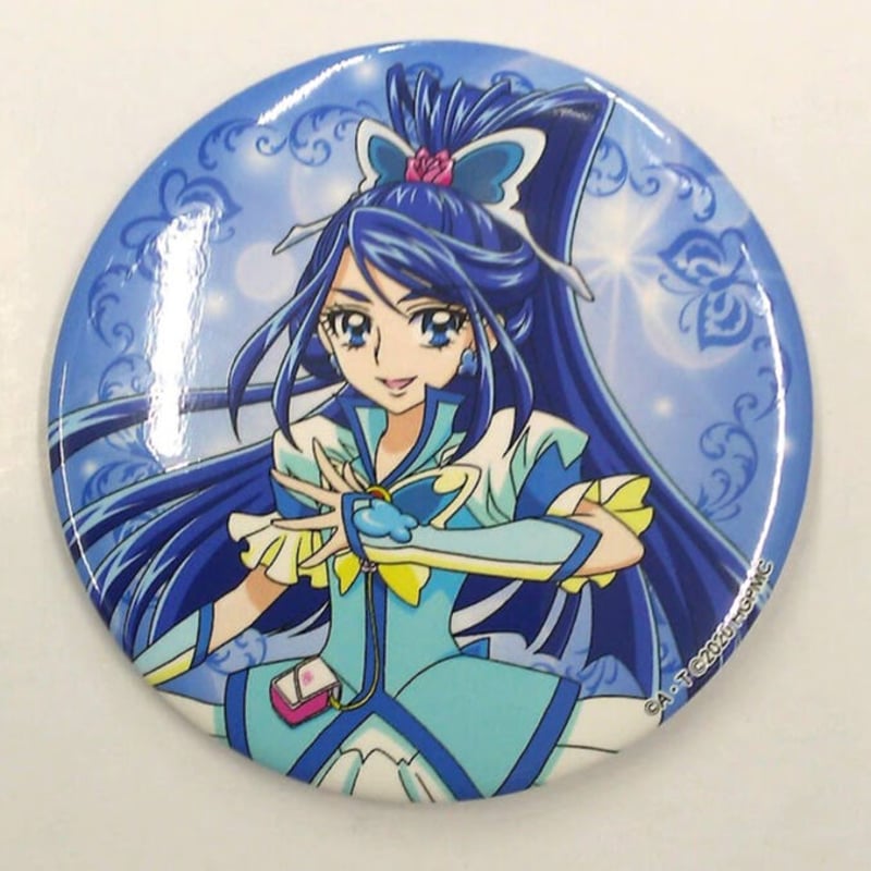 プリキュア5 キュアアクア キュンっとGOGO! コレクション缶バッジ 75mm