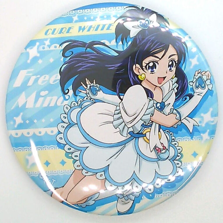 ふたりはプリキュア キュアホワイト トゥインクル缶バッジ6 ふたりはプリキュア キュアホワイト トゥインクル缶バッジ6