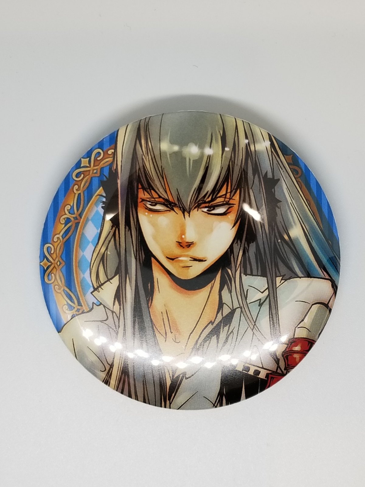 家庭教師ヒットマンREBORN コレクション缶バッジ スクアーロ 家庭教師ヒットマンREBORN! スペルビ・スクアーロ コレクション