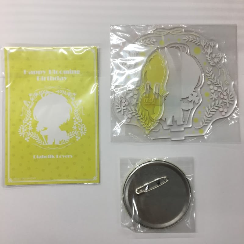 欠品有・カードイタミ有】DIABOLIK LOVERS 逆巻シュウ バースデー