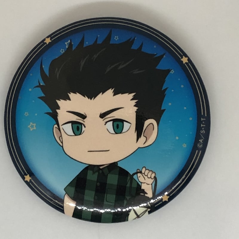 ワールドトリガー 生駒達人 執事 缶バッジ グリッター スポーツ