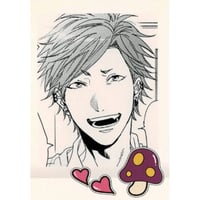 ヨネダコウ『囀る鳥は羽ばたかない』 矢代 コラボカフェ特典 免許証 風