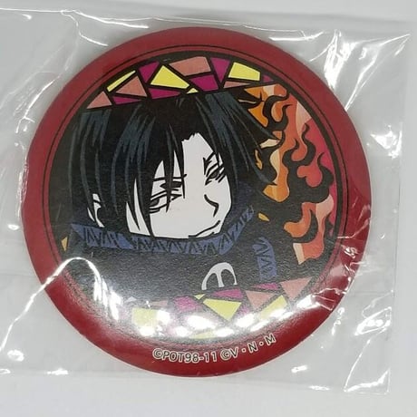 HUNTER×HUNTER 和紙缶バッジ フェイタン クロロ ヒソカ HUNTER×HUNTER