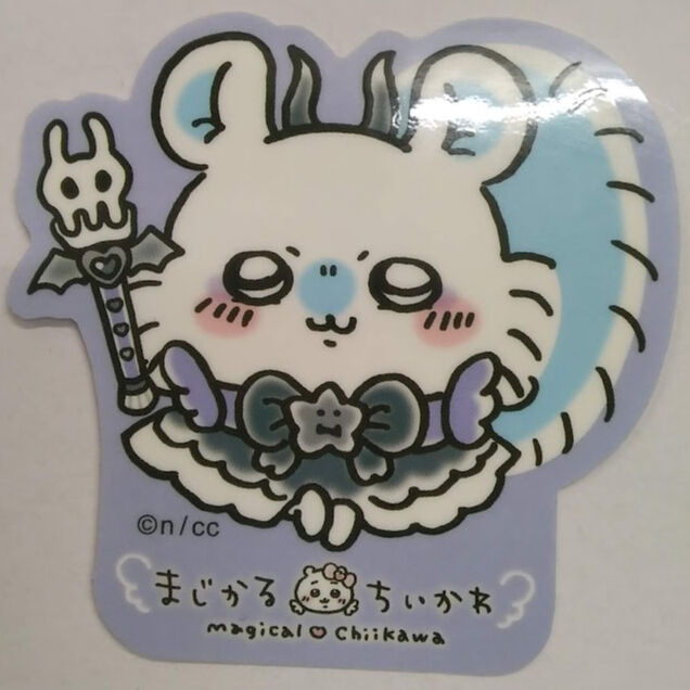 ちいかわ　まじかるちいかわ　モモンガ　缶バッジ　キーホルダー　ステッカー ちいかわ 超まじかるちいかわ ホログラム缶バッジ（全10種