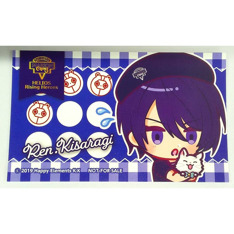 エリオスライジングヒーローズ 如月レン マリオンクレープ イラスト