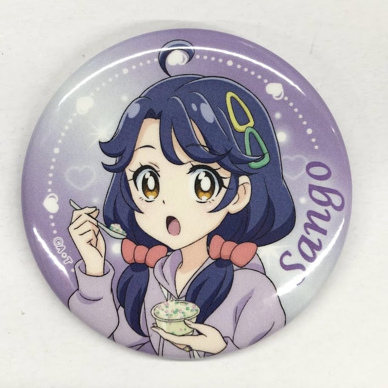 トロピカル〜ジュ!プリキュア 涼村さんご お台場出張店 缶バッジ | K