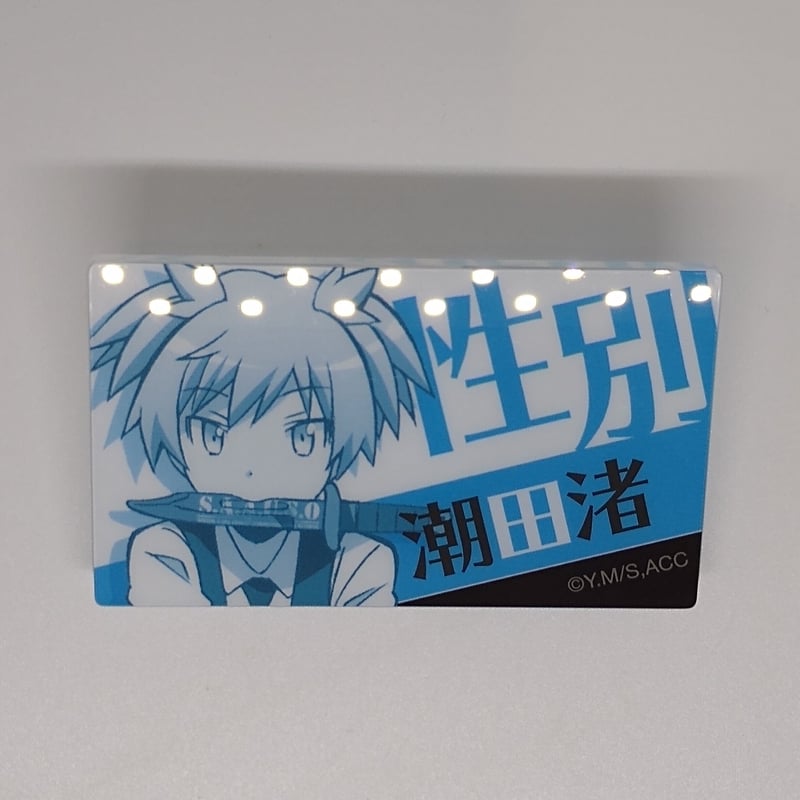 暗殺教室 トレーディング アクリルバッジコレクション 潮田 渚