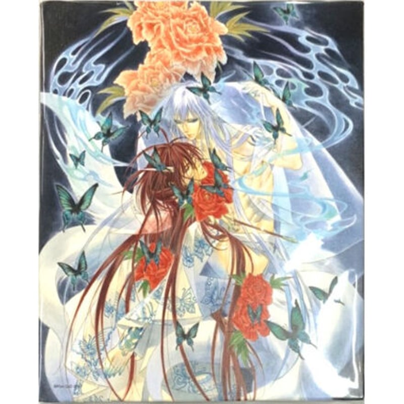 九条キヨ 『 ZONE-00 ゾーンゼロゼロ 』 キャンバスボード 浄阿弥＆紺