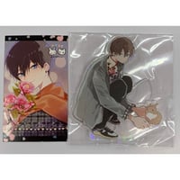 即可 シュガースカルとディープキス 朔ヒロ カフェ 箔押しカード