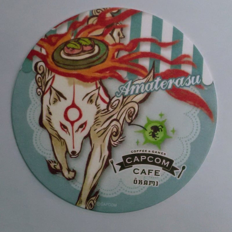 大神 大神×カプコンカフェ コースター アマテラス | K-BOOKS 池袋 2