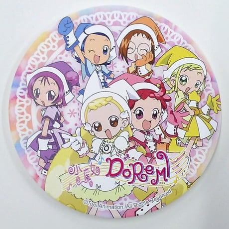 おジャ魔女どれみ ハナ はなちゃん 缶バッジ アクリルコースター カフェ ハナちゃん | STORES