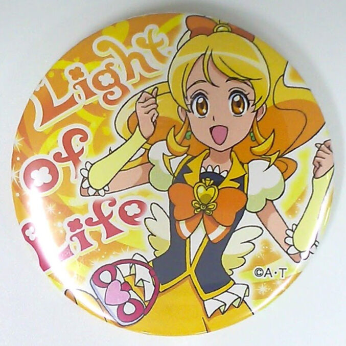 ハピネスチャージプリキュア キュアハニー トゥインクル缶バッジ | K