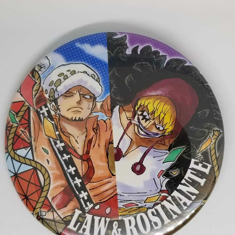 ONE PIECE ワンピース ロー コラソン 缶バッジセット