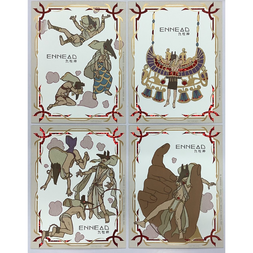 ENNEAD エネアド 九柱神 台湾特装版 Season1 グッズ まとめ売り MOJITO 『ENNEAD 九柱神 Season1』2巻 台湾限定版 カードセット