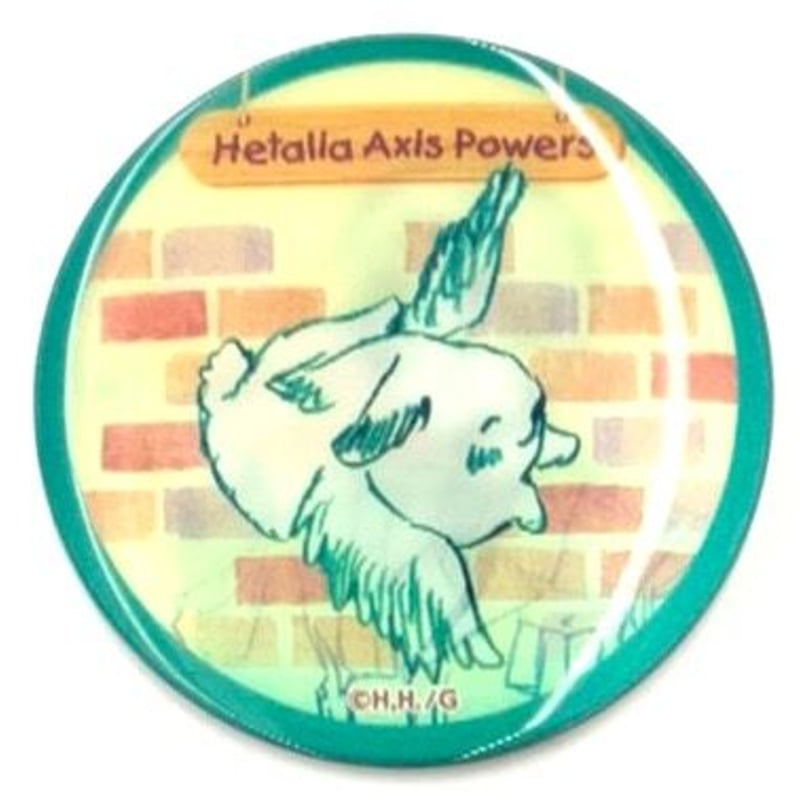 ヘタリア イギリス チェンジング 缶バッジ ふわふわパラダイス アニメガ