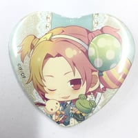 【逆転裁判】成歩堂龍一＆御剣怜侍 王室 カプコンカフェ ガチャ 缶バッジ 逆転裁判 御剣怜侍＆成歩堂龍一 カプコンカフェ 缶バッジ | K