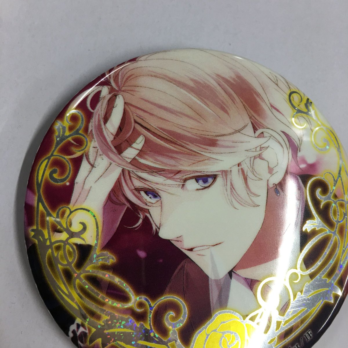 イタミ・裏サビ有】DIABOLIK LOVERS 逆巻シュウ 缶バッジ ホロ | K-BOO