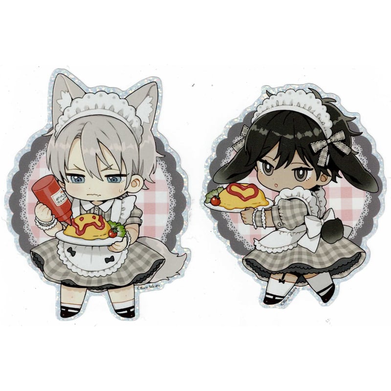 佐倉リコ アクリルキーホルダー セット BL けもみみシリーズ 【公式通販】