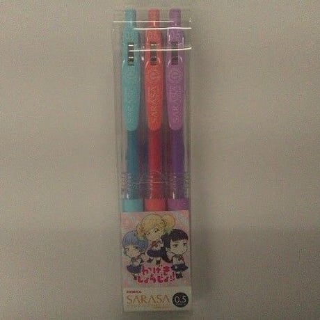 公式 暁のヨナ つよい ユン 缶バッジ ボールペン セット ペン