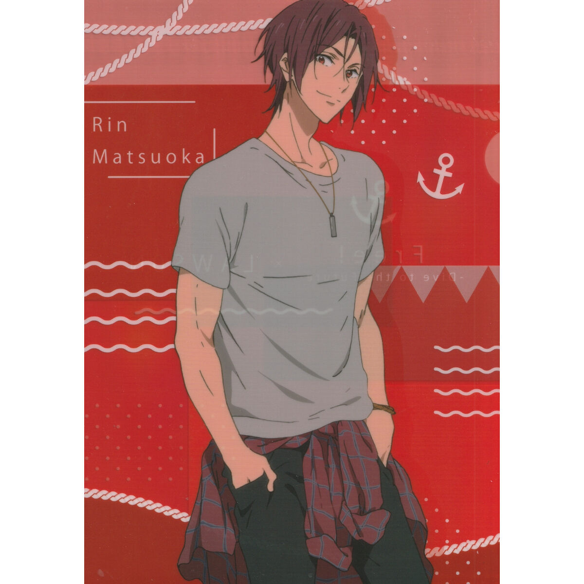 Free! 松岡凛　クリアファイル Amazon.co.jp: Free 松岡凛 クリアファイル 2点セット : Toys