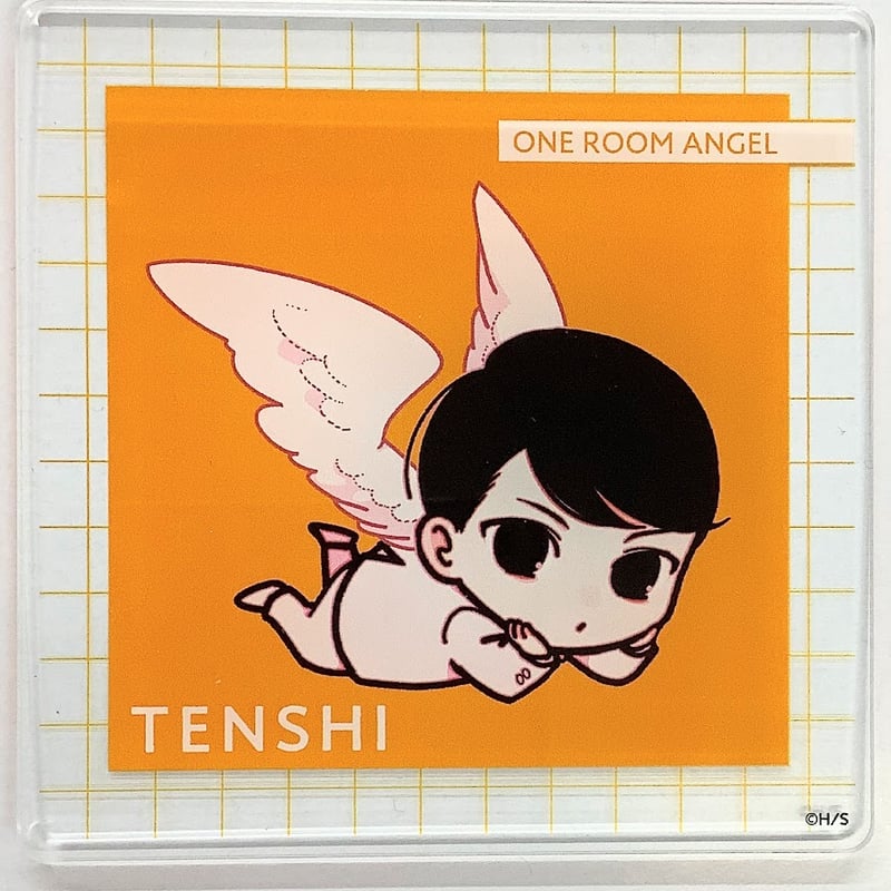 ワンルームエンジェル　はらだ　アクリルコースター　全6種　コンプセット　マンガ展 はらだ 『ワンルームエンジェル』 マンガ展 アクリルコースター 天使