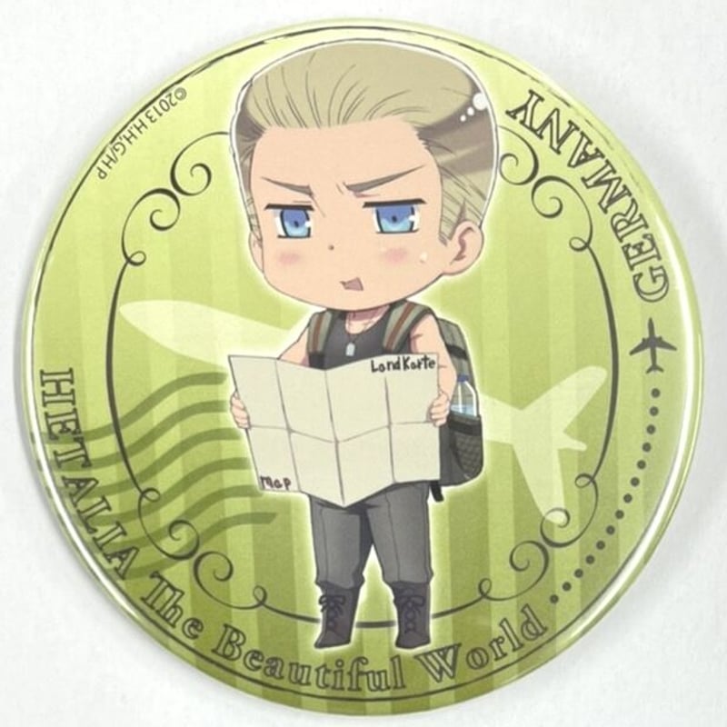 日丸屋秀和 『ヘタリア』 缶バッジ ドイツ | K-BOOKS 池袋 2次元