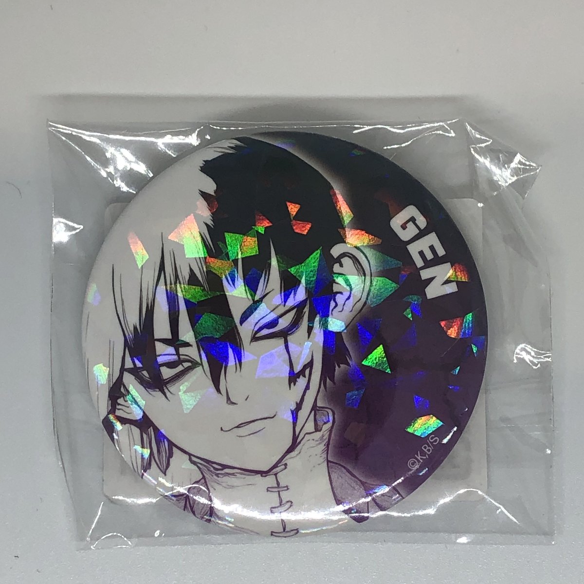 Dr.STONE あさぎりゲン オールスター 缶バッジ Amazon.co.jp: ドクターストーン 原作 オールスター 缶バッジ