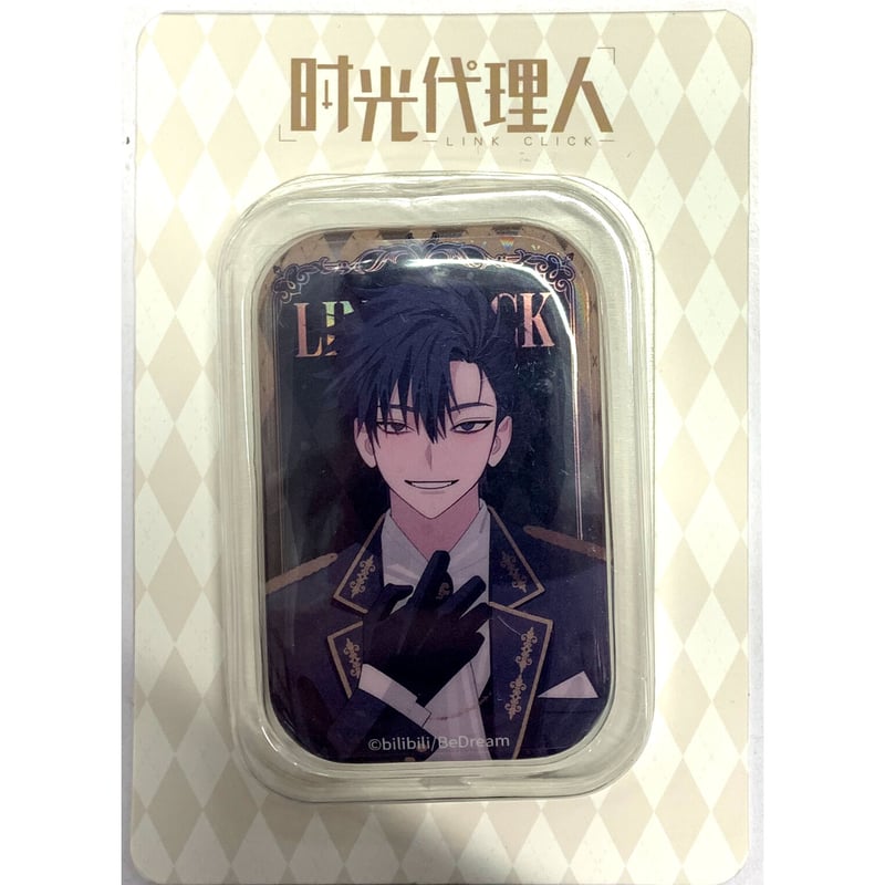 時光代理人 -LINK CLICK-』 一周年記念 スクエア缶バッジ トキ／程小時