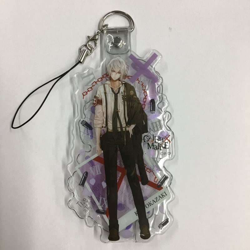 カラーマリス Collar×Malice やわらかクリアストラップ 岡崎 契 Collar×Malice 岡崎契 ストラップ | K-BOOKS 池袋 2次元グッズ通販