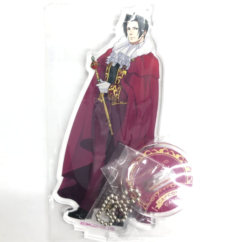 カプコンカフェ × 逆転裁判トレーディングアクリルスタンドキーホルダー全7種 カプコンカフェ×「逆転裁判」シリーズのコラボグッズを一斉公開