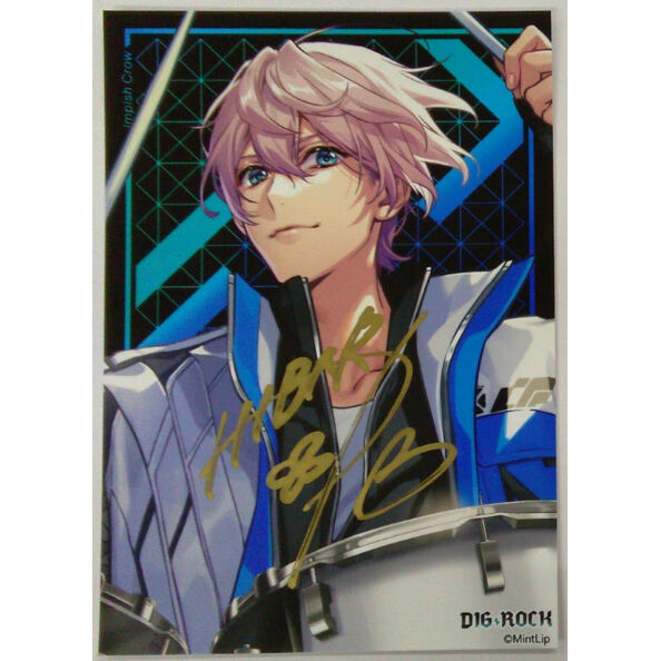 DIG-ROCK ディグロ 柴咲雲雀 HIBARI ブロマイド 直筆