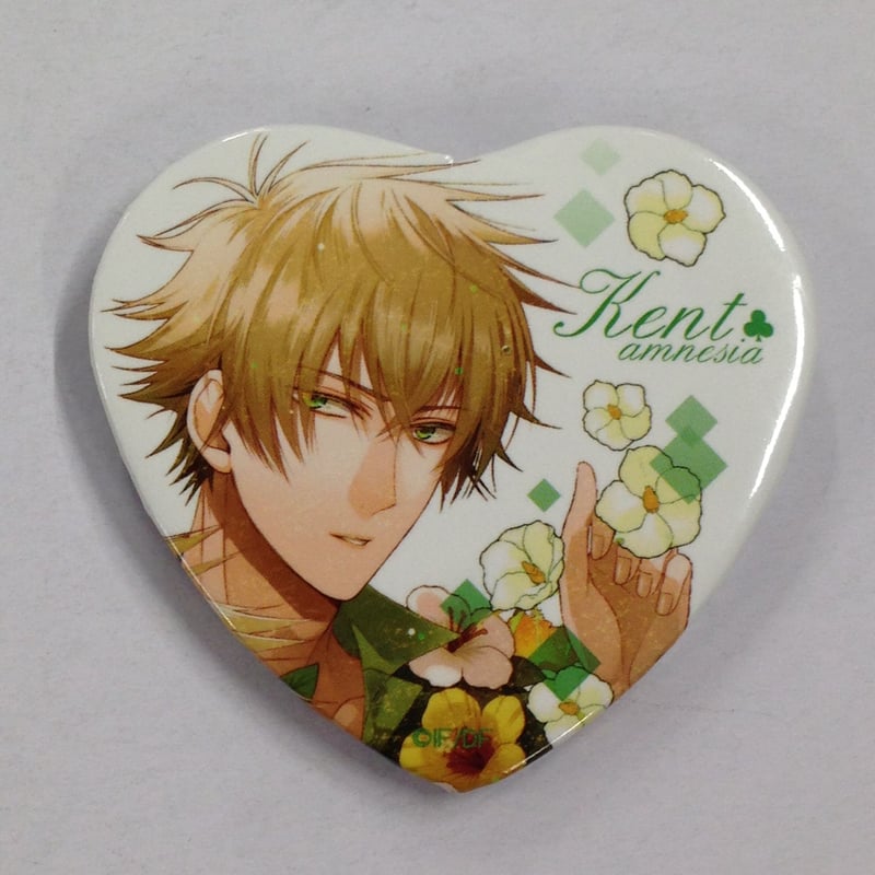 AMNESIA ケント 缶バッジ | K-BOOKS 池袋 2次元グッズ通販