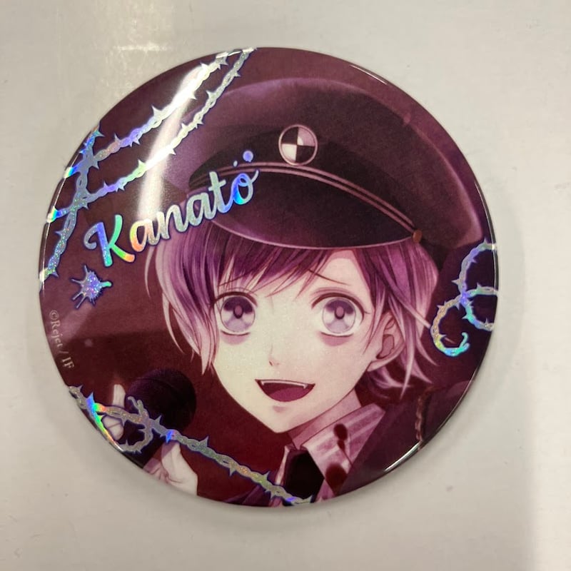 Γ DIABOLIK LOVERS　逆巻カナト　缶バッジ イタミ有・裏サビ有】DIABOLIK LOVERS 逆巻カナト 缶バッジ | K