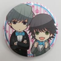 中村春菊『純情ロマンチカ』　缶バッジ　高橋美咲 宇佐見秋彦【BLグッズ】